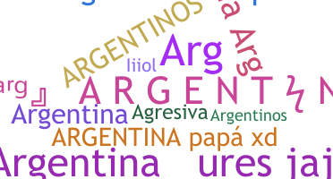 Přezdívka - argentinos