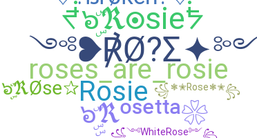 Přezdívka - Rose