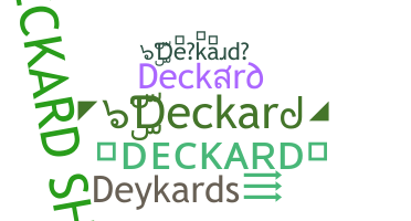 Přezdívka - Deckard