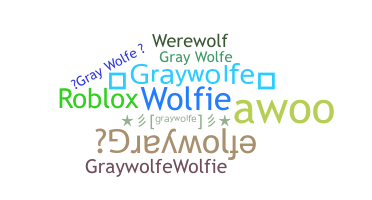 Přezdívka - graywolfe