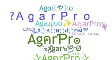 Přezdívka - AgarPro