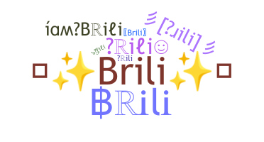 Přezdívka - Brili