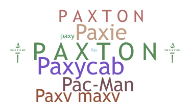 Přezdívka - Paxton