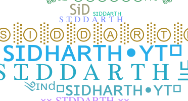 Přezdívka - Siddarth