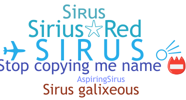 Přezdívka - Sirus