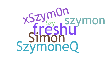 Přezdívka - Szymon