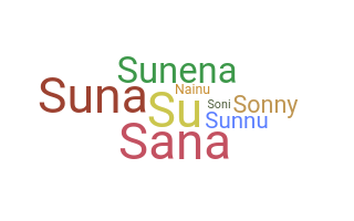 Přezdívka - Sunaina