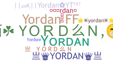 Přezdívka - Yordan