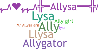 Přezdívka - Allysa