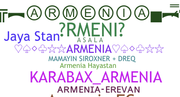 Přezdívka - armenia