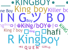 Přezdívka - kingboy