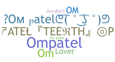 Přezdívka - OmPatel
