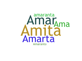 Přezdívka - Amaranta