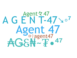 Přezdívka - Agent47