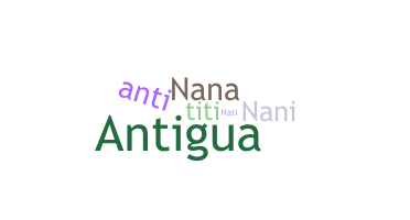 Přezdívka - Antia