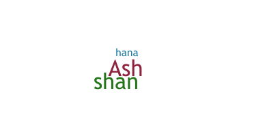 Přezdívka - Ashana