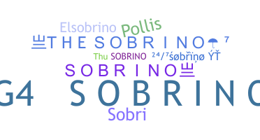Přezdívka - Sobrino