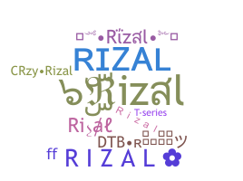 Přezdívka - Rizal