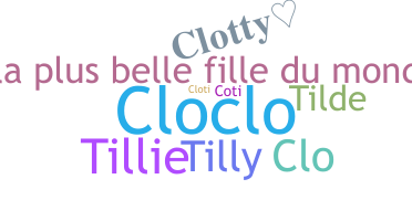 Přezdívka - Clotilde