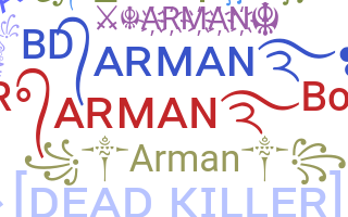 Přezdívka - Arman