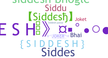 Přezdívka - Siddesh
