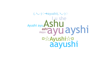 Přezdívka - ayushi