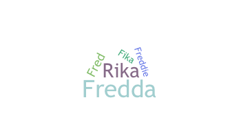 Přezdívka - Fredrika