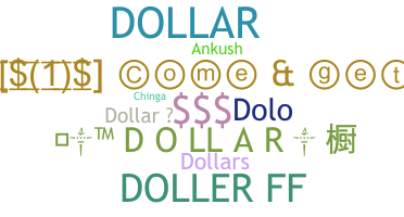 Přezdívka - Dollar