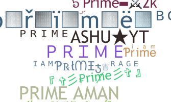 Přezdívka - Prime