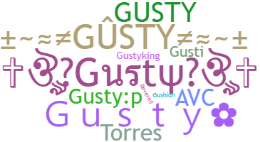 Přezdívka - Gusty