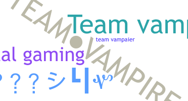Přezdívka - TeamVampire