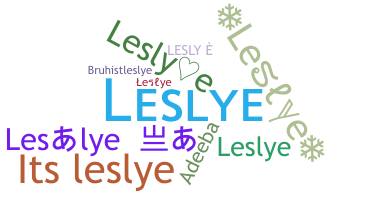 Přezdívka - Leslye