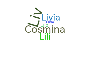 Přezdívka - Livia