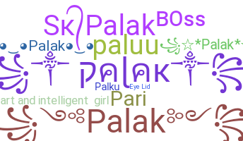 Přezdívka - Palak