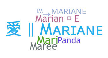 Přezdívka - Mariane