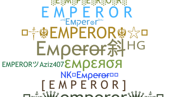 Přezdívka - emperor