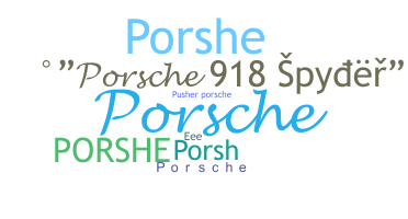 Přezdívka - Porsche