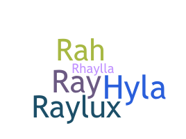 Přezdívka - Rayla