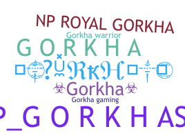 Přezdívka - Gorkha
