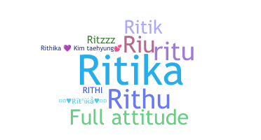 Přezdívka - Rithika