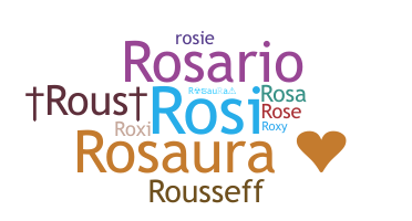 Přezdívka - Rosaura