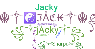 Přezdívka - Jacky
