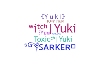Přezdívka - Yuki