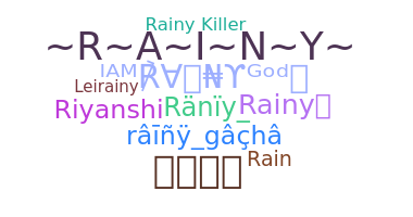 Přezdívka - Rainy