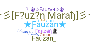 Přezdívka - Fauzan