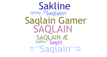 Přezdívka - Saqlain