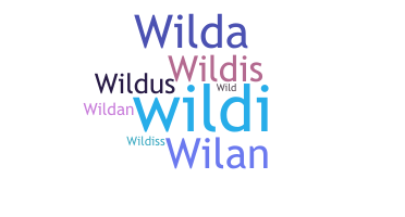 Přezdívka - Wilda