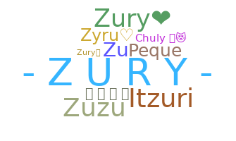 Přezdívka - Zury