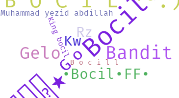 Přezdívka - Bocill