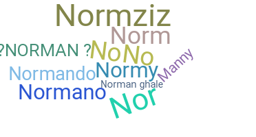 Přezdívka - Norman
